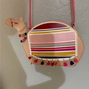 Kate Spade camel novelty bag